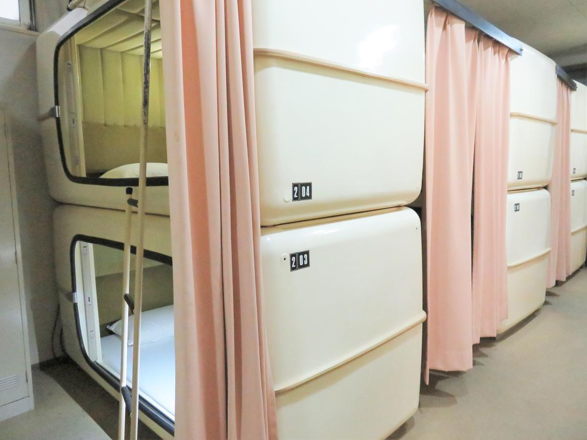 Capsule Hotel Honcho Sendai Buitenkant foto