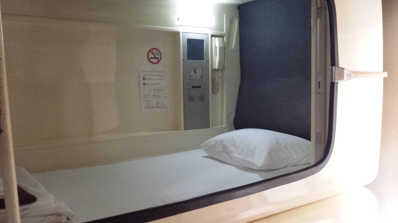 Capsule Hotel Honcho Sendai Buitenkant foto